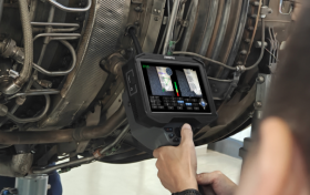 具备高精度三维测量能力的工业视频内窥镜 在高温发动机中的检测应用