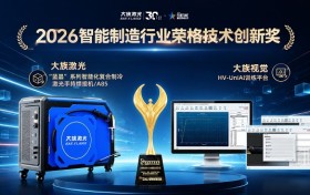 双奖加冕！大族激光斩获2026智能制造行业“荣格技术创新奖”