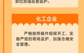 冬季作业需谨慎 这份企业工厂消防安全提示请查收